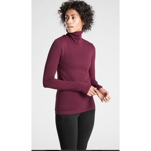 Athleta Tops - Athleta Flurry Base Layer Turtleneck Size Small
